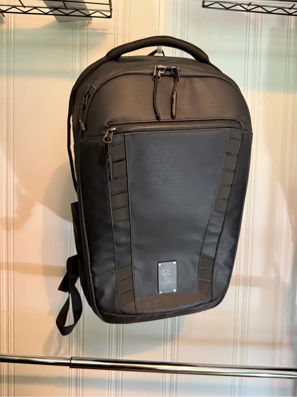 Black Camera Backpack with Padded Laptop Compartment - Nomatic x Peter McKinnon